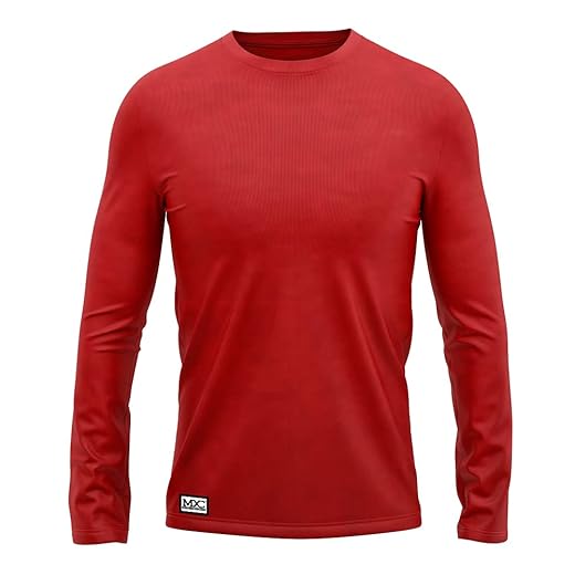 Camiseta Masculina Lisa Algodão Premium Manga Longa MXC BRASIL