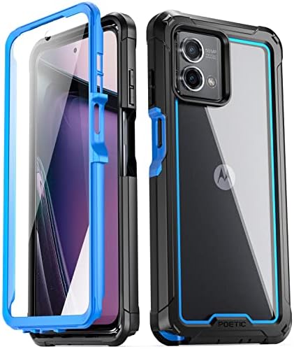 Poetic Guardian Series Case Designed For Moto G Stylus 5G (2021), Model # XT2131,Full-Body Hybrid Shockproof Bumper Cover With Built-in Screen Protector, Black - Foto 10