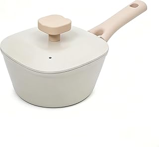 1.5QT Nonstick Ceramic Saucepan with Lid