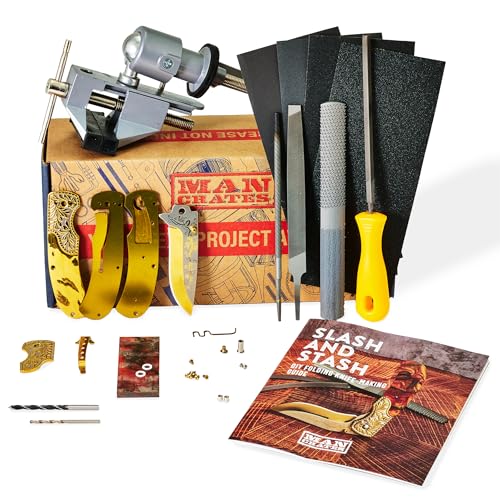 Man Crates Folding Knife Kit