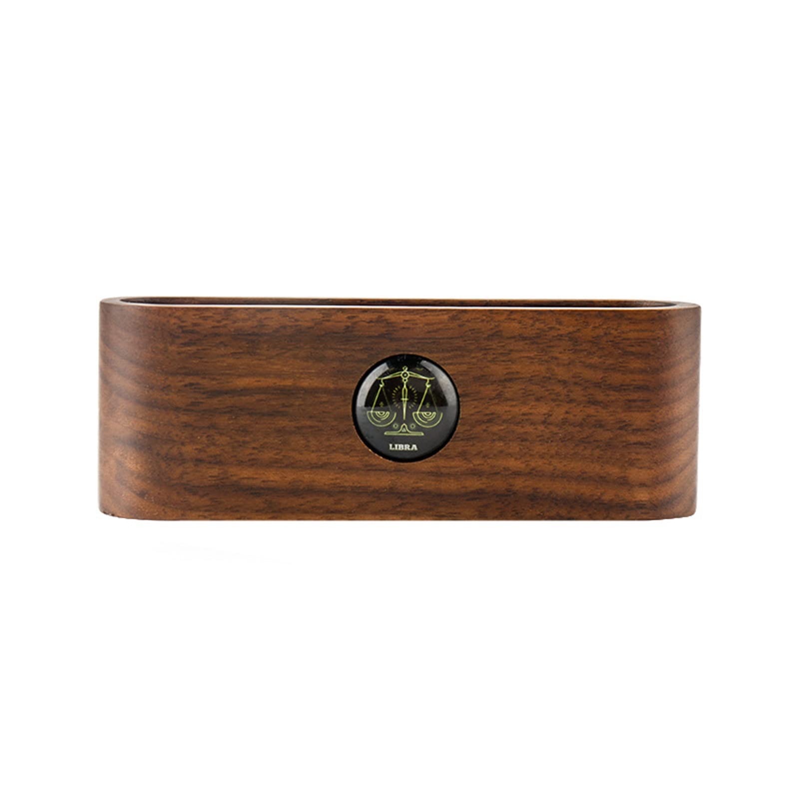 Wcxozerty Libra Business Card Holder Constellation Business Card Holder Desktop For Office Home(Libra)