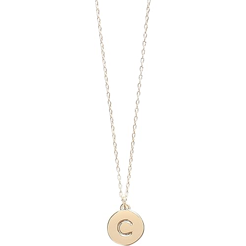 kate spade new york Gold Initial Mini Pendant