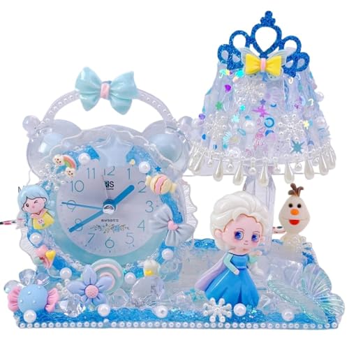 子供用DIY目覚まし時計自作かわいい時計女の子学生教育目覚まし手作りおもちゃ材料パッケージ (スタイル5)