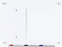 Vista 21 de Audio-Visual Direct - Juego de pizarra de vidrio magnética de borrado en seco