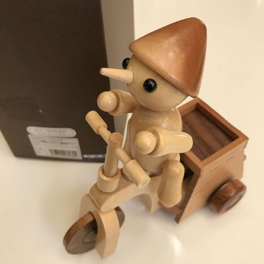 Amazon | レア木製 ピエロ 三輪車 オルゴール 小樽オルゴール堂