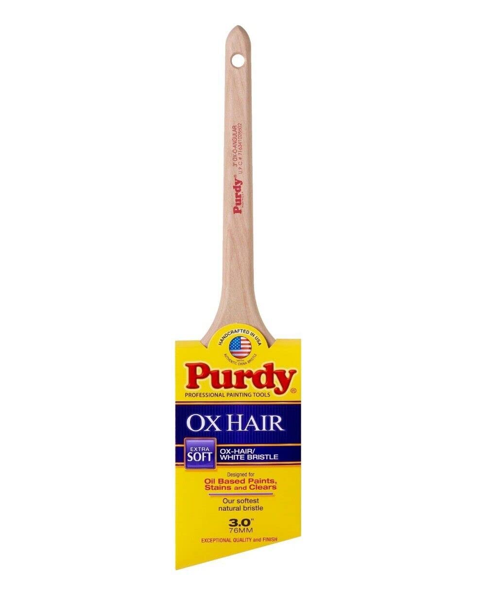 Replacement for Genuine Purdy Ox-O-Angular 3" Paint Brush 144296030
