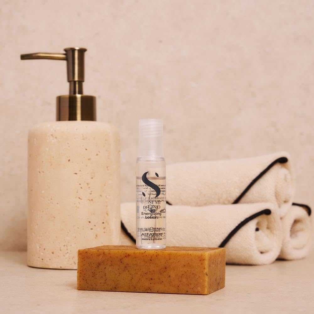 Alfaparf Milano | Semi di Lino Scalp | Energizing Lotion - Trattamento intensivo energizzante per capelli indeboliti, 12x10ml