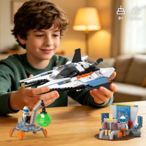 Xbert brix Interstellar Spaceship Building Set, 502PCS — view 2