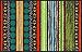 Produktbild Salonloewe Fußmatte Stripes Composite Colourful 045x070 cm Fußabtreter Sauberlaufmatte draußen Fussmatte Indoor Schmutzfänger Outdoor