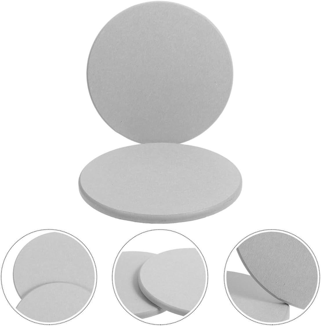 4pcs Water Absorption Plant Trays Drip Trays for Potted Plants Flower Pot Saucers