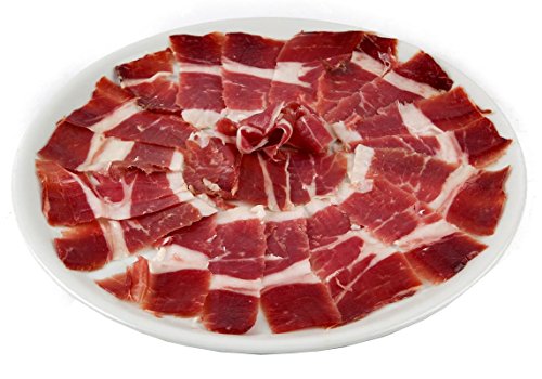 Jamón cebo de campo (Capa Negra) 75% ibérico - al corte, cortado a cuchillo, 150 gramos