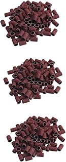 FRCOLOR 600 Peças Anel De Lixa Broca De Unhas Bandas De Manicure Pedicure Arquivos De Manicure Equipamentos De Arte De Unhas Grãos Lixadeiras De Unhas Lixadeiras De Unhas Bandas De Lixa