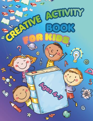Creative Activity Book for Kids: Fun Maze, Word Search, and Coloring Puzzle Book for Toddlers, Kindergarten & Preschool, Brain Games, Fine Motor ... Prep Workbook for Boys and Girls Ages 4-7 image 2