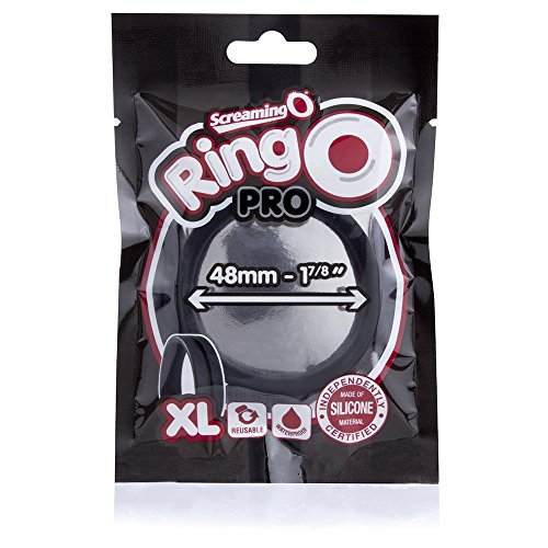 Screaming O Ringo Pro Xl Extra Large Cock Ring - Black #TOP2