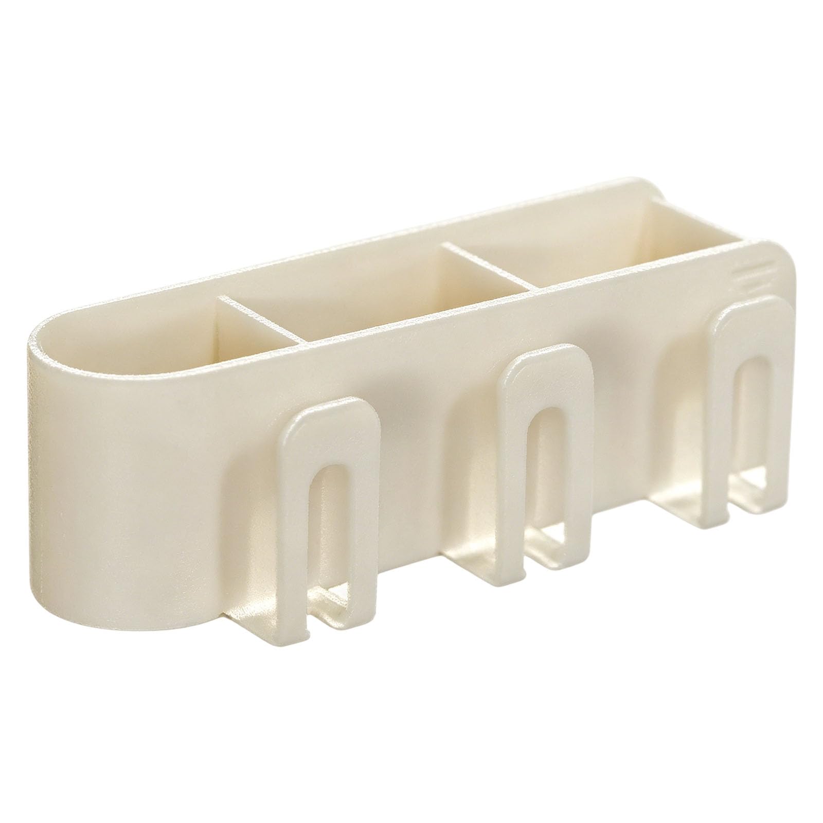 Strong Toothbrush Holder Without Drilling Required Rustproof Space Aluminum Bathroom Organizer Wall Mounted Stick on Toothbrush Stand