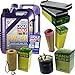 Produktbild QR-PARTS 69352313 Filter Set Inspektionspaket 10 Liter Motoröl Leichtlauf High Tech 5W-40 MANN-FILTER Innenraumfilter Kraftstofffilter Luftfilter Ölfilter