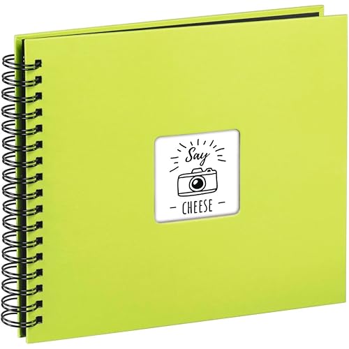 Hama 10 x 15 cm (100) Fine Art Photo Album-Kiwi, Green, 24 x 28cm