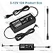 Universal Power Supply Adjustable 3V~12V 12A 144W Variable Switching Power Adapter,3V 4V 5V 6V 7V 8V 9V 10V 11V 12V, Variable DC Power Supply with 14 Tips&Polarity Converter for LED Strip Light Router