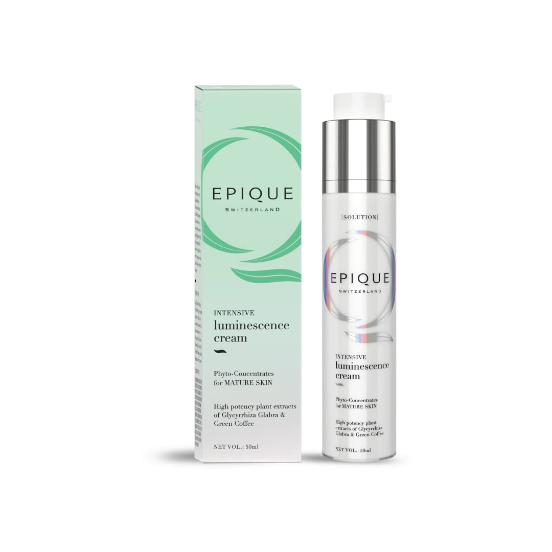 Epique, Switzerland Intensive Luminescence Cream (50ml) | Dermatologically tested I Diminishes dark spots & age spots I Improves uneven skin tone
