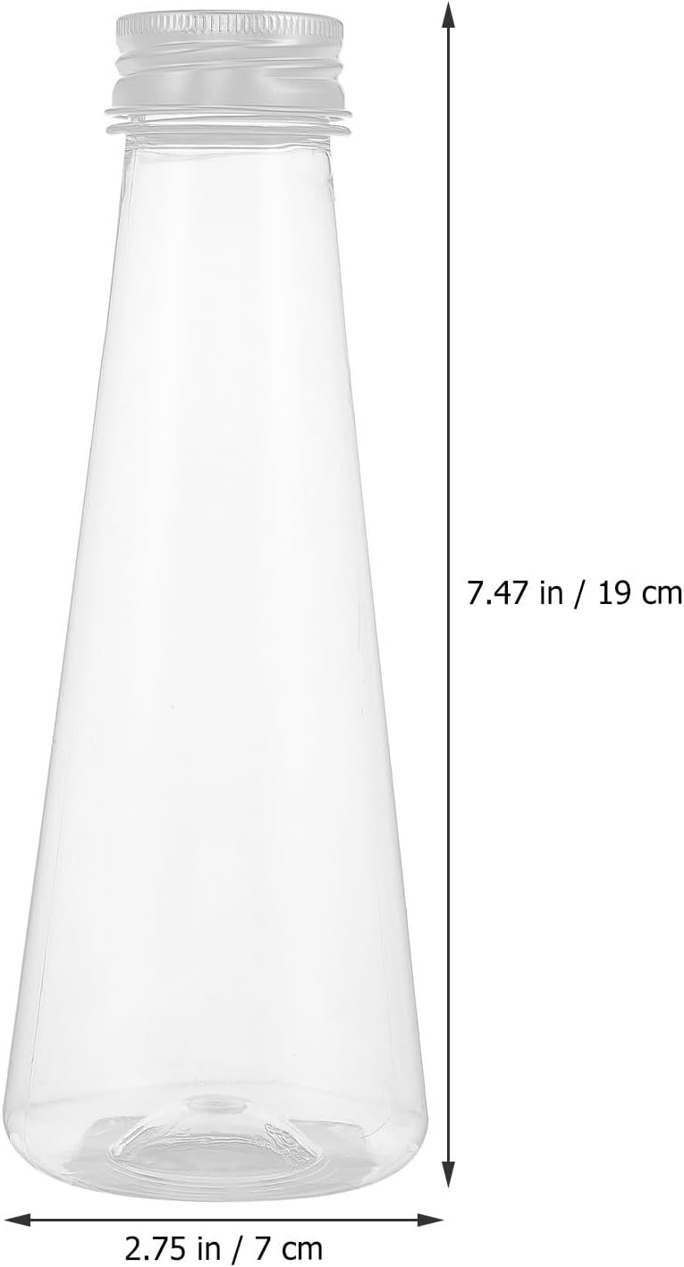 Disposable Beverage Bottles 10 Pack 380ml Plastic Juice Bottles