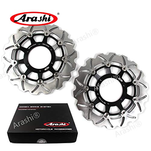 Disques de frein avant arrière CBR600F4i Arashi noir - 2