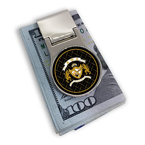 Alpha Psi Lambda Fraternity Money Clip Round (Alpha Psi Lambda 1)3