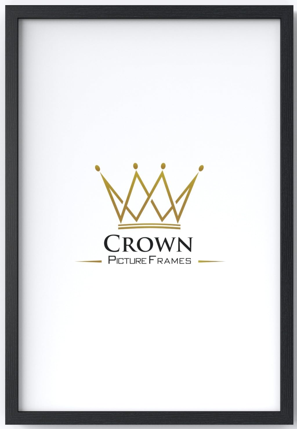 12 x 18cm Picture Frame (120 x 180mm) 30mm Profile, Wall Mounted Shatterproof Styrene Front, Portrait or Landscape Display for Posters Photos Prints Art, Beech