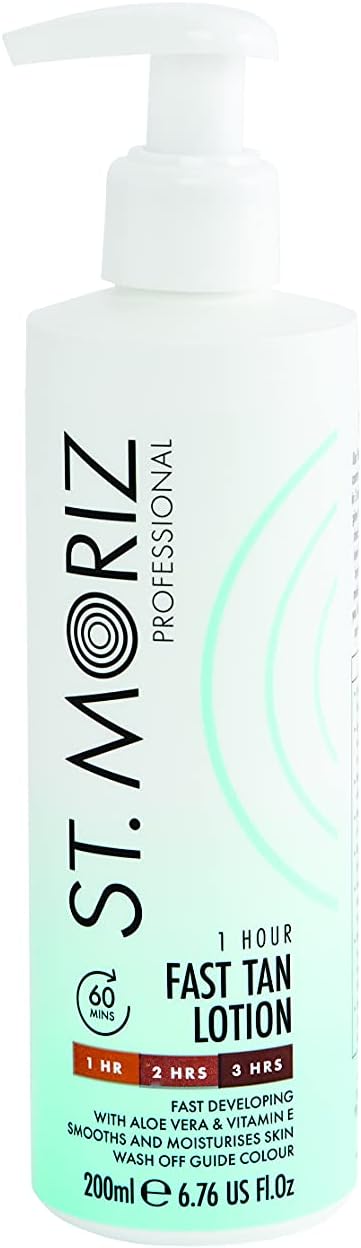 St Moriz Professional Instant 1 Hour Fast Tan Lotion, Multicolour, 200 ml (Pack of 1)