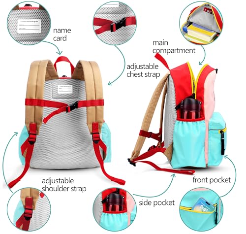 image for atgark Preschool Toddler Backpack For Boys Girls, School Mini & Travel