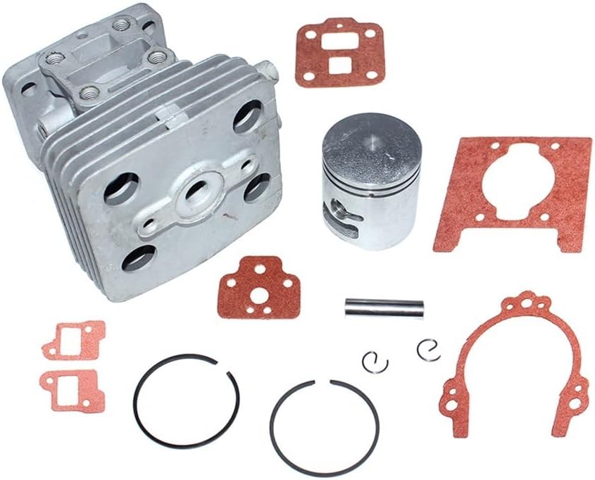 Cylinder Piston Kit Fit for Zenoah RedMax CHTZ2401L EXZ2401SPH HTZ7510 CHTZ6010 HTZ7500 HTZ7000 HTZ6000 848-F08-1210 T1551-12110 Replacement Parts