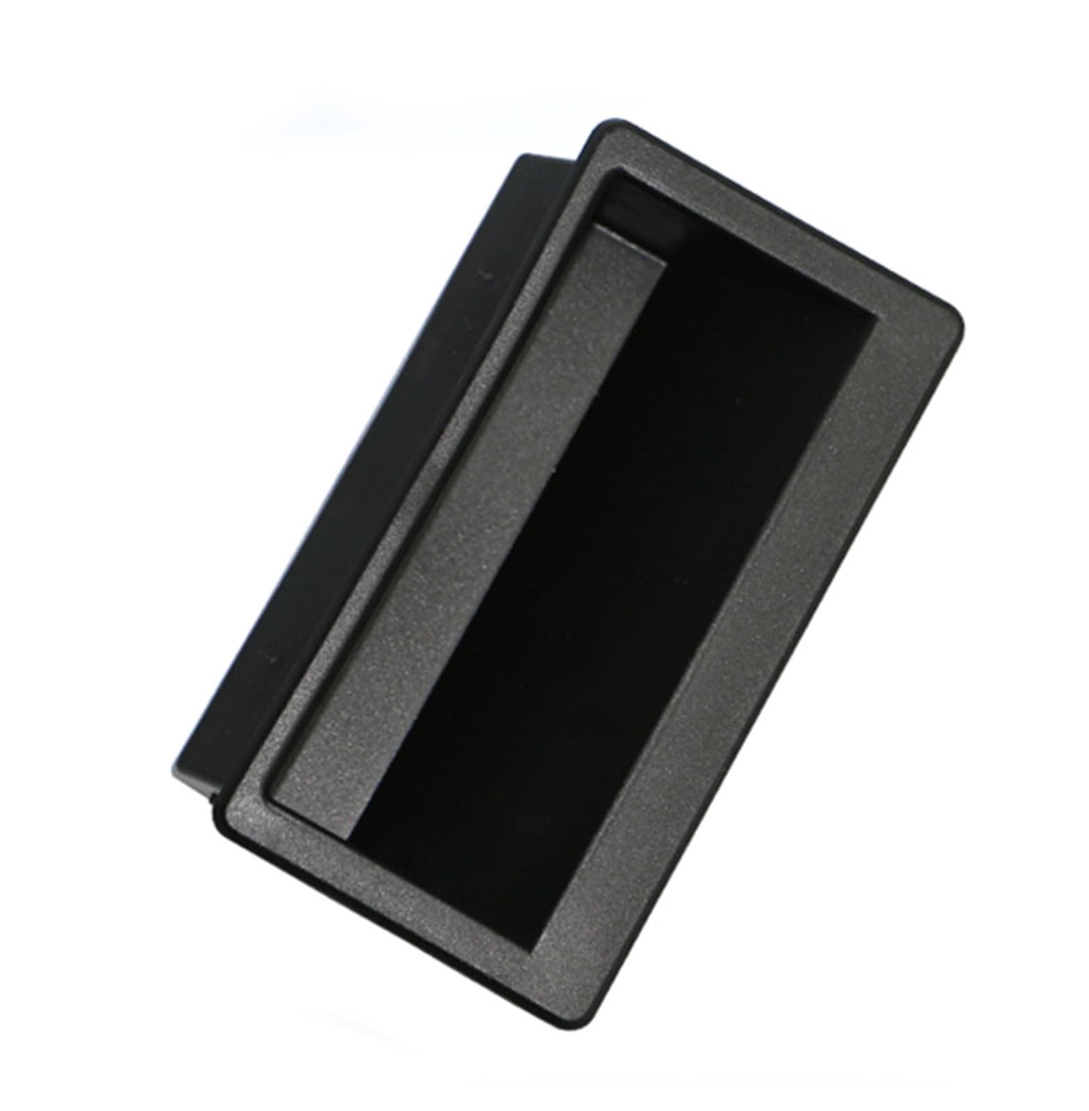 Poignée dissimulée en plastique noir LS107 pour cuisine moderne