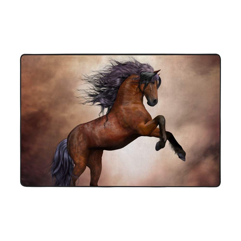 Grand tapis de salon Ruchen en velours corail au toucher d'exception