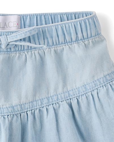 Image of The Children's Place Baby Girls' And Toddler Denim Skort