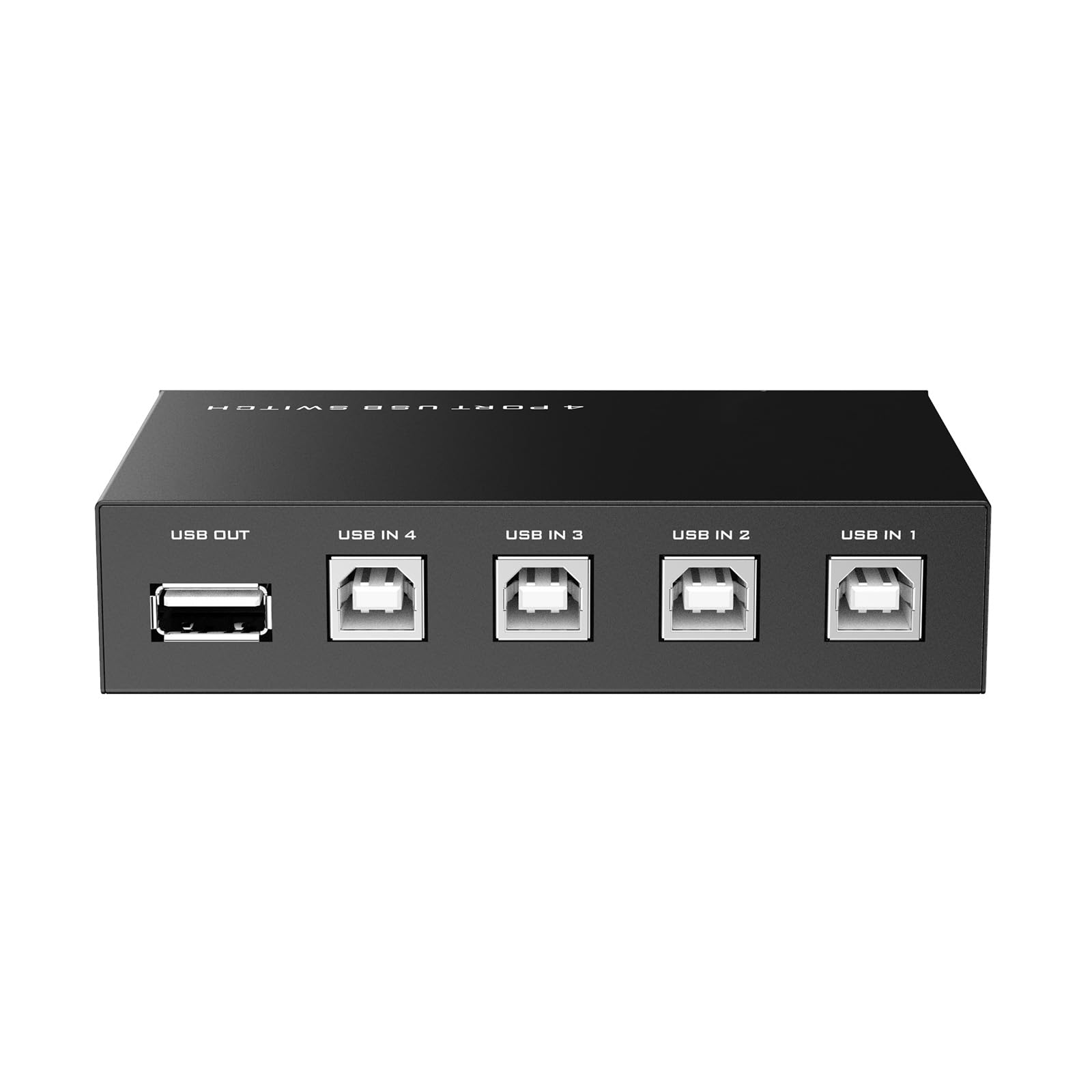 Share Switcher Hub USB 2.0 4-poorts Share Switcher Hub USB Delen Handmatige Schakelkast Hub voor Printer Scanner Cameratoetsenbord