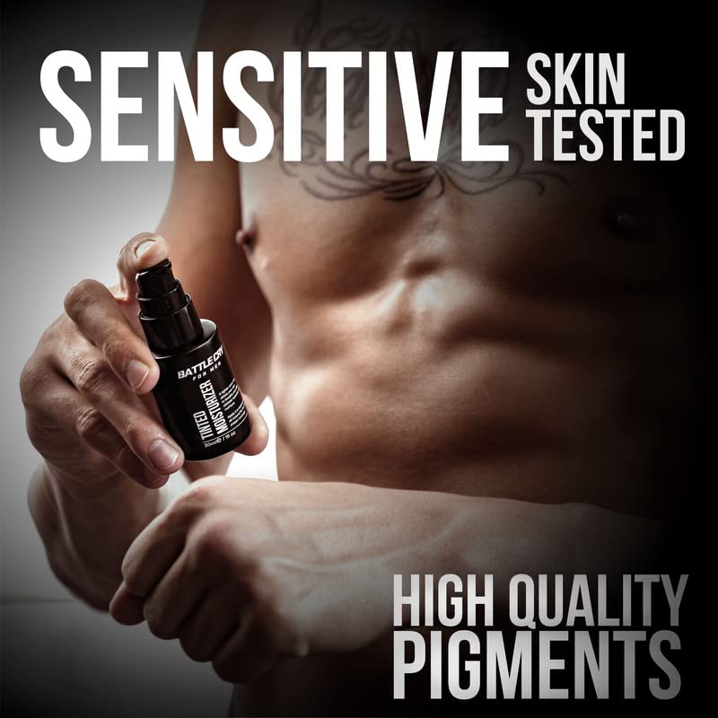 Battle Cry Lightweight Instant Hydration Tinted Moisturizer For Men, Non Greesy Flawless Face, Face Cream Beneficial For All Skin Types, Available In 3 Shades, (30ml, Dark) 4 51AFsVo0 eL