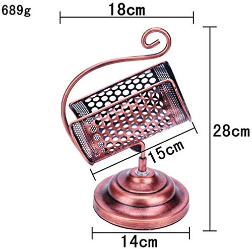 Soporte decorativo de vino de hierro forjado miniatura 4