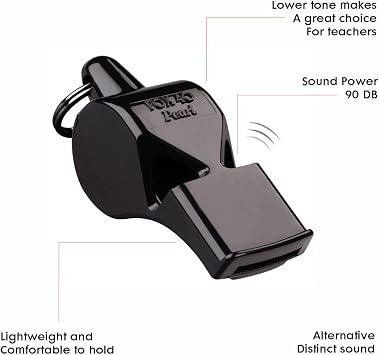 Fox 40 Pearl Official Whistle and Strap