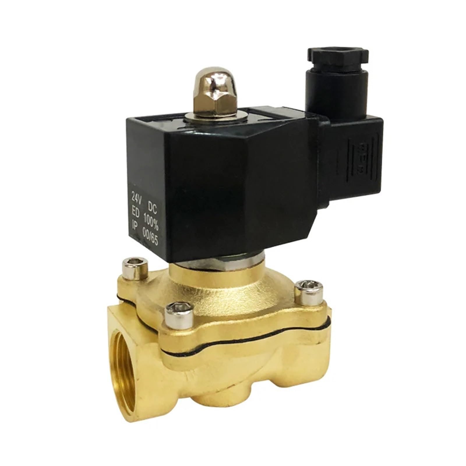 Électrovanne à gaz AC220V vanne pneumatique eau huile colle DN8