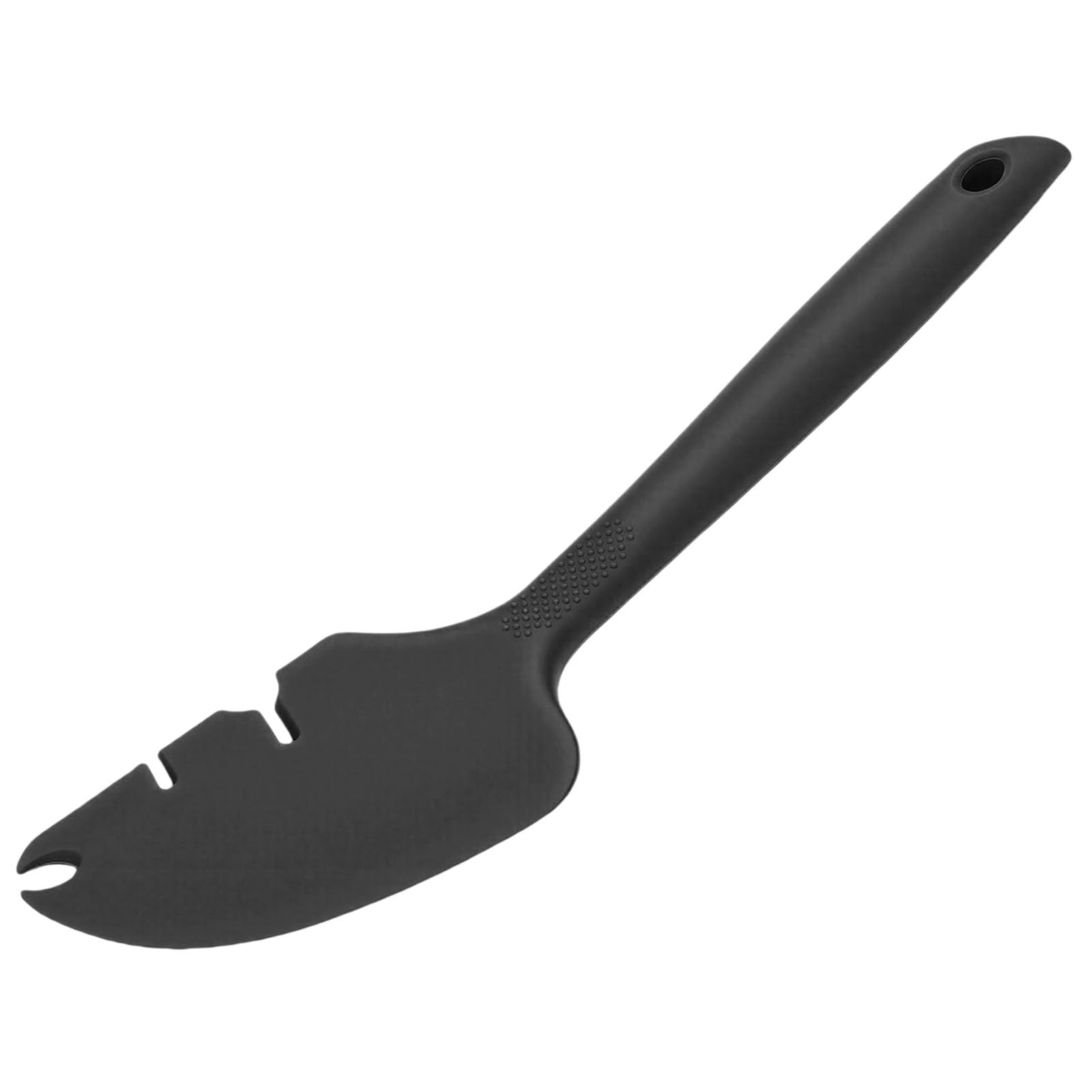 Ejoyous Spatola in Silicone Raschietto Curvo da 12 Pollici, Spatola per Miscelazione Nucleo in Acciaio Inossidabile con Impugnatura Antiscivolo, Ciotola per Raschiare la Pastella Mescolando per