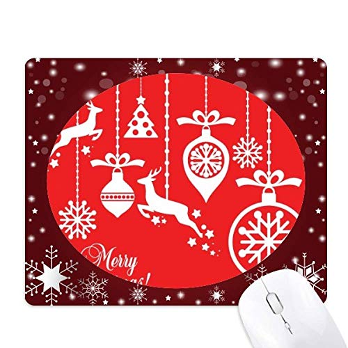 Tapis de souris festival du flocon de neige pour votre bureau en hiver