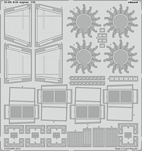 Eduard Accessoire de Construction EDP32438 pour maquette plastique