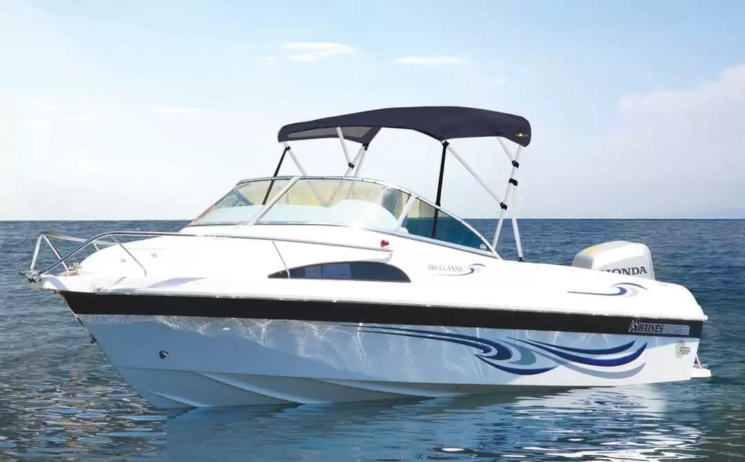 Oceansouth Whitewater Bimini Top à 3 arceaux