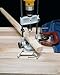 General Tools Precision Drill Guide For 3/8-Inch or 1/2-Inch Power Drills, Portable & Lightweight, Folds Flat for Storage, Silver