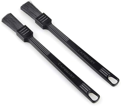 SPIRIT Cleaning Brush, 2 Pcs Espresso Coffee Grinder Brush Accessories for Barista Bean Grain Coffee Grounds Tool Home Kitchen ...