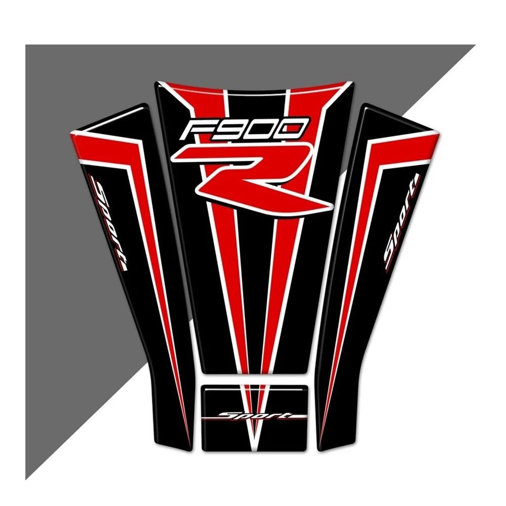 Motorcycle Tank Pad Protection Tank Pad for F900R F900 F 900 R Stickers Decals Fuel Tankpad Fishbone Protector Motorcycle 2019 2020 2021 2022 Traction Decal