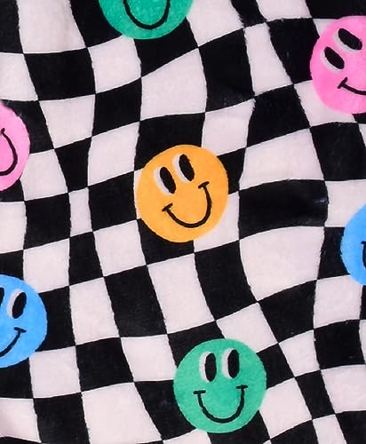 Image of iscream Big Girls Silky Soft Bold Print Plush Fleece Pants - Bold and Bright Collection