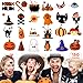 Temporary Tattos Kids, 150 Assorted Halloween Tattos Waterproof Cute Designs Stick on Children Tattoos, Pumpkin Tattoos Stickers for Kids Children Party Favors,150Patterns