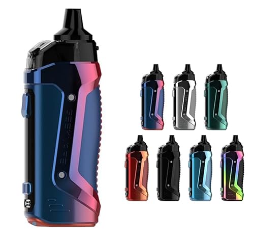 Geek vape B60 (Aegis Boost 2) Pod System Kit 2000mAh 5ml M[NxCv C[WX u[Xg2 |bh dq^oR (Blue Red)