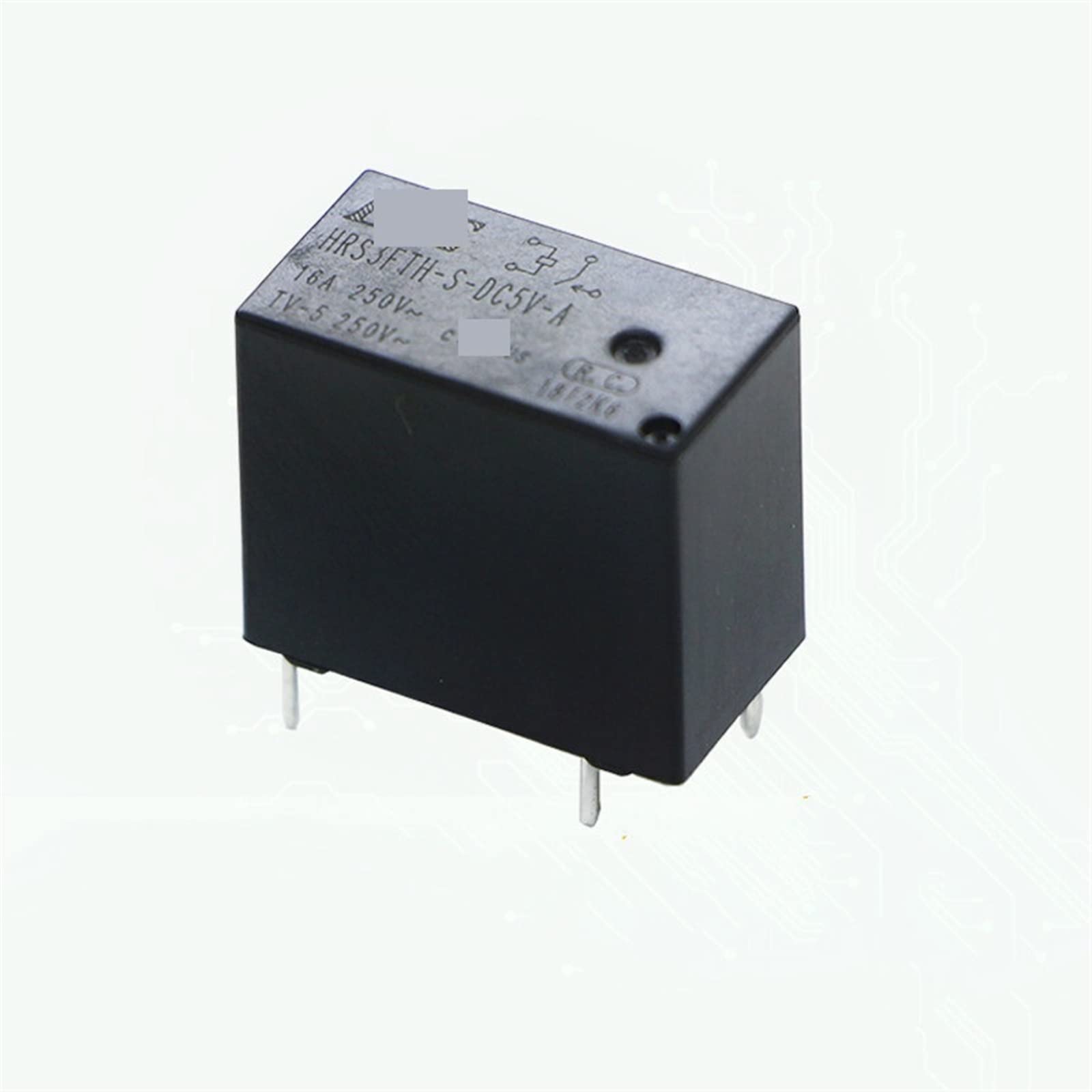 GJZIFGFWQ 10Pcs Power Relay HRS3-S-DC5V-A HRS3-S-DC12V-A HRS3-S-DC24V-A HRS3 S DC12V A 12VDC 10A 125V 4PIN(12V)