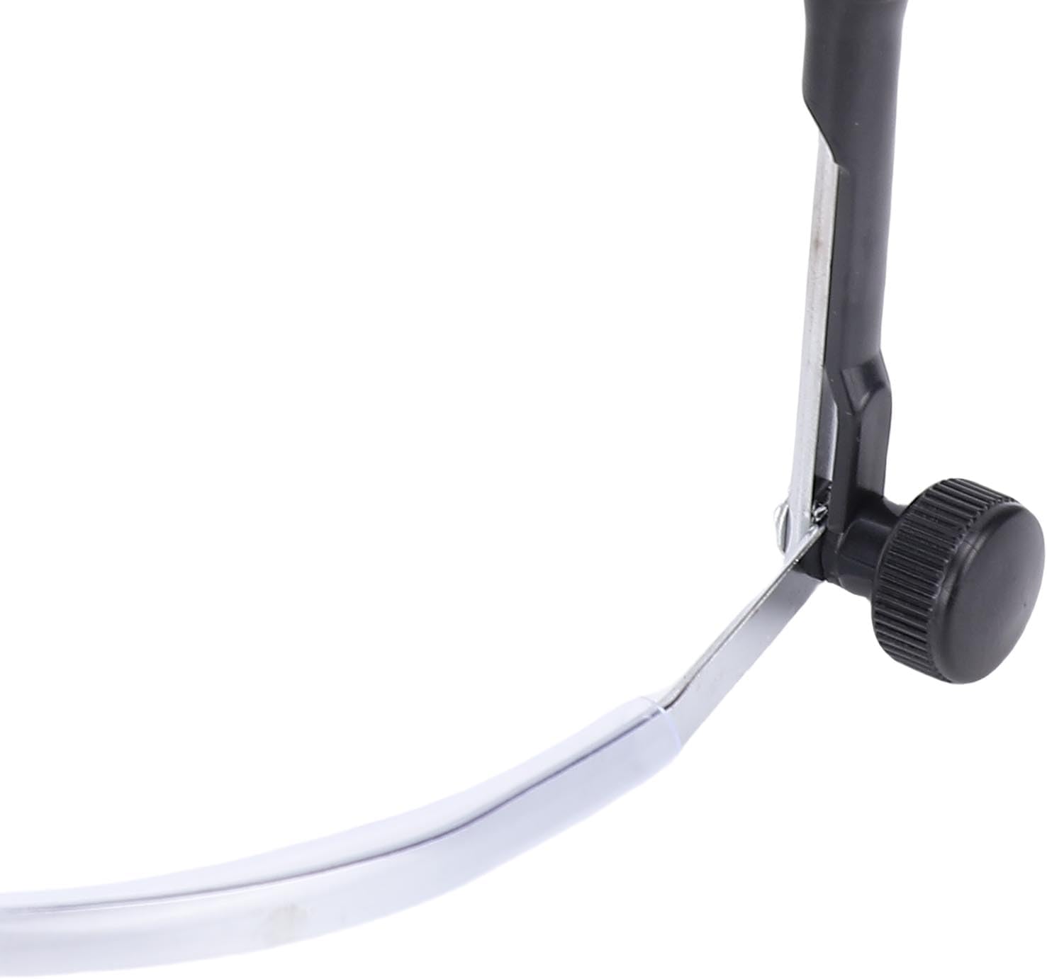 Harmonica Neck Holder, Alloy Steel Adjustable Angle Neck Stand with Sticker for 10 & 24 Hole Harmonicas for Beginners